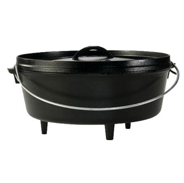 LODGE CAST IRON 6QT SEASONED DUTCH OVEN-AMERICAN MADE. In-Store Pick Up Only!