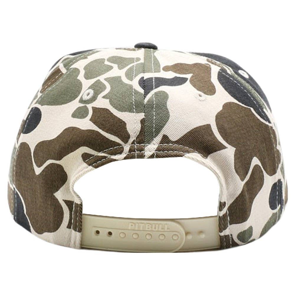 Old School Camo Cap Unstructured Rope