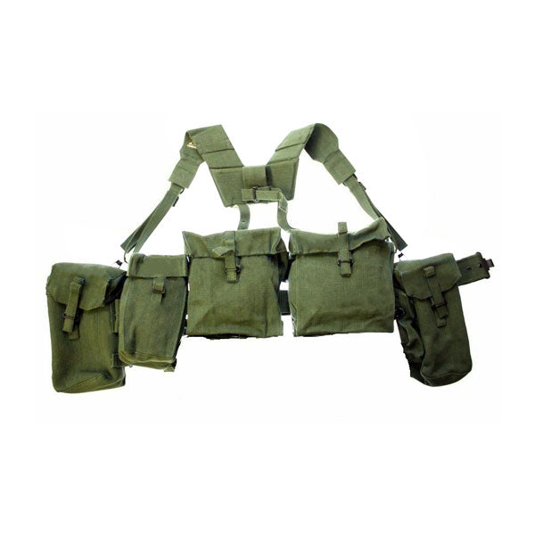 VINTAGE BRITISH SURPLUS P58 REPRODUCTION WEBBING SET