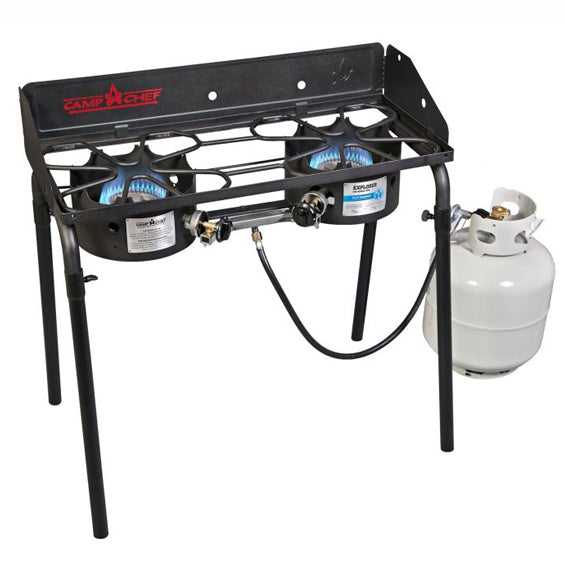 CAMPCHEF® EXPLORER 2 BURNER CAMP STOVE
