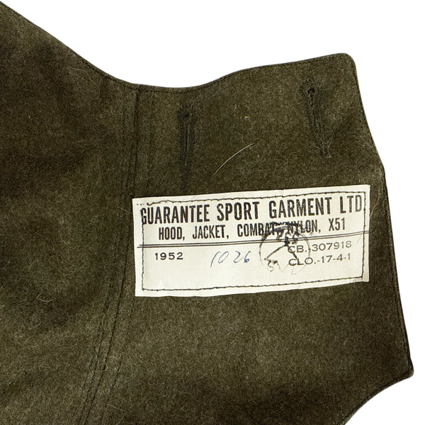 CANADIAN MILITARY SURPLUS X-51 PARKA RACCOON FUR/WOOL LINER HOOD