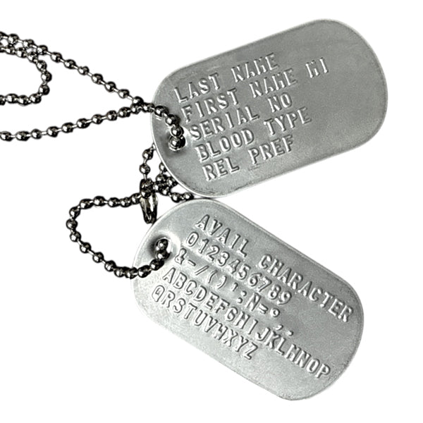 GI DOG TAGS