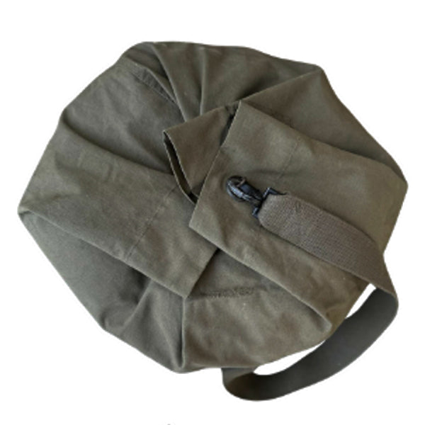 DUTCH MILITARY SURPLUS USED OD DUFFEL BAG