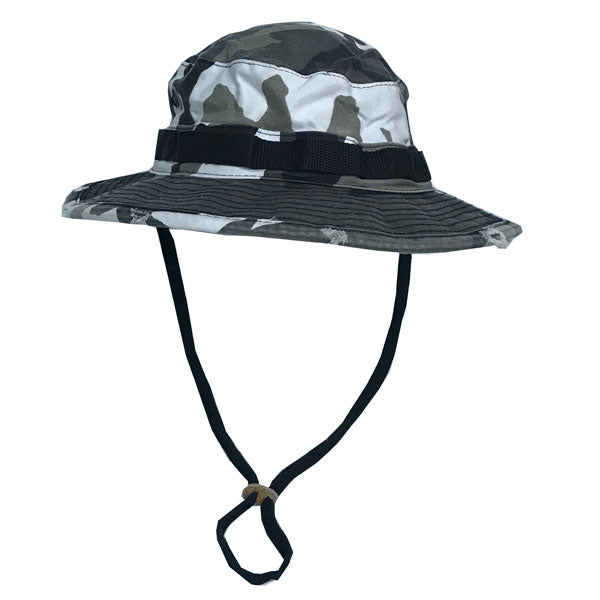 DORFMAN PACIFIC® CAMO WASHED COTTON TWILL BOONIE HAT