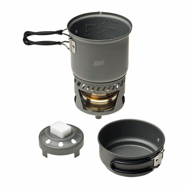 ESBIT® ALCOHOL STOVE TREKKING COOKSET E-CS985HA