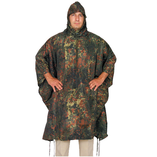 FOX OUTDOOR PRODUCTS™ RAIN RIP/STOP PONCHOS