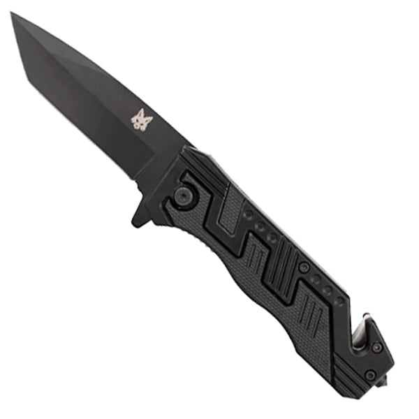 FOX OUTDOOR PRODUCTS 8.5" TANTO SPRING ASSISTED FOLDING KNIFE