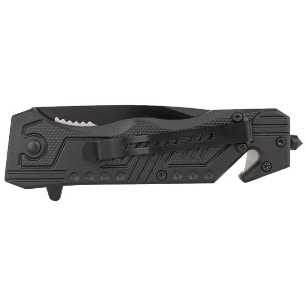 FOX OUTDOOR PRODUCTS 8.5" TANTO SPRING ASSISTED FOLDING KNIFE