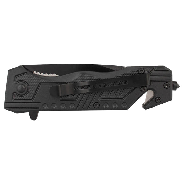 FOX OUTDOOR PRODUCTS 8.5" TANTO SPRING ASSISTED FOLDING KNIFE