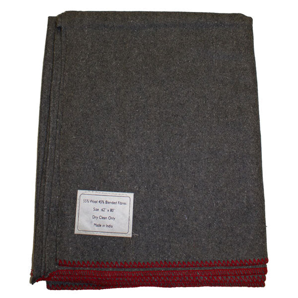 FOX OUTDOOR PRODUCTS WOOL CAMP BLANKET