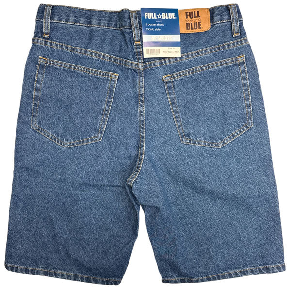 FULL BLUE MENS DENIM SHORTS