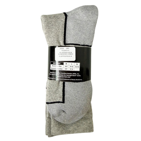 GEORGIA BOOT® 2PK ULTRA-DRI® MOISTURE WICKING BOOT SOCKS