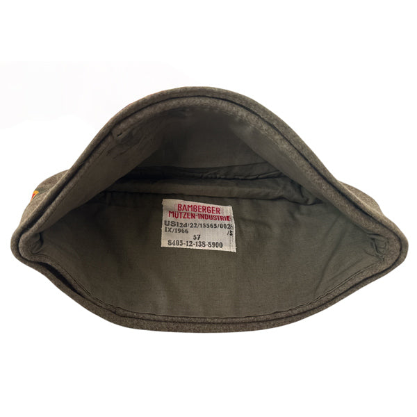 GERMAN SURPLUS WOOL NEW GARRISON CAP
