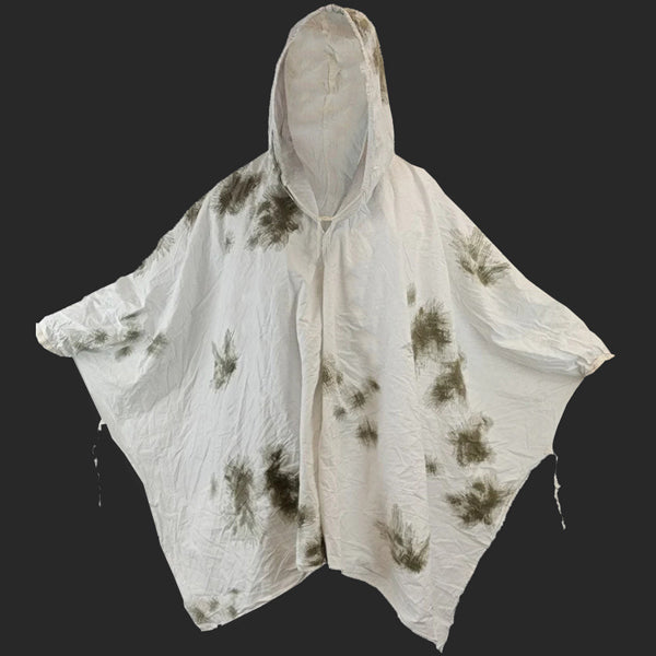 GERMAN ARMY SURPLUS SNOW CAMO PONCHO