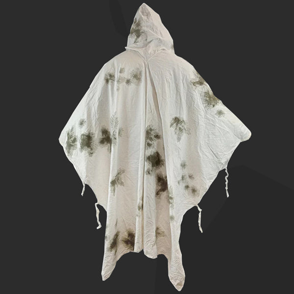 GERMAN ARMY SURPLUS SNOW CAMO PONCHO