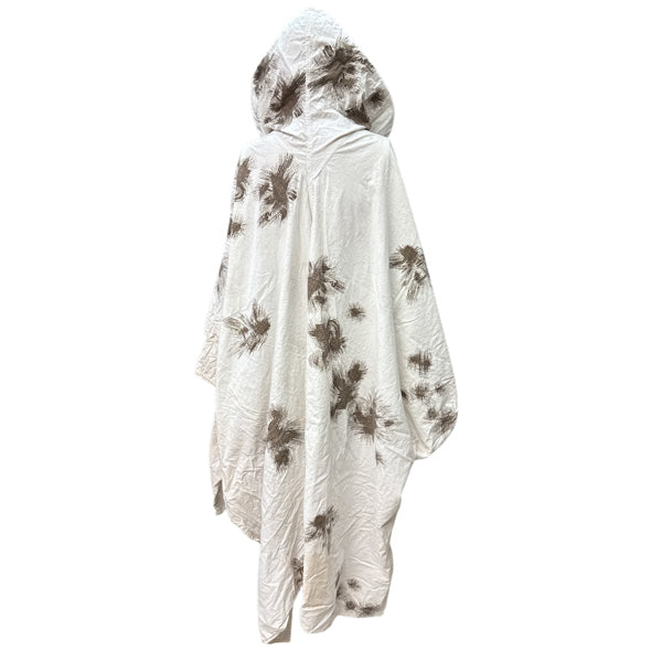 GERMAN ARMY SURPLUS SNOW CAMO PONCHO