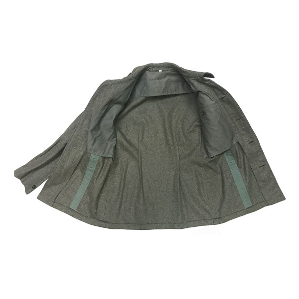 GERMAN ARMY SURPLUS OLIVE DRAB WOOL JACKET