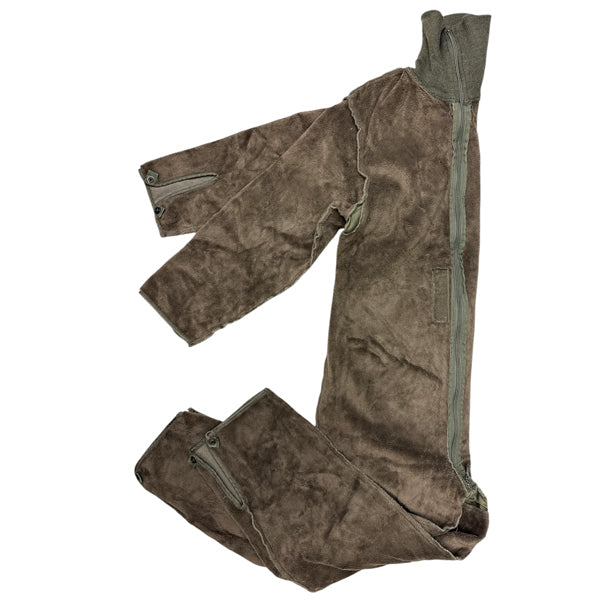 GERMAN ARMY SURPLUS TANKER'S FLEECE LINER COVERALL