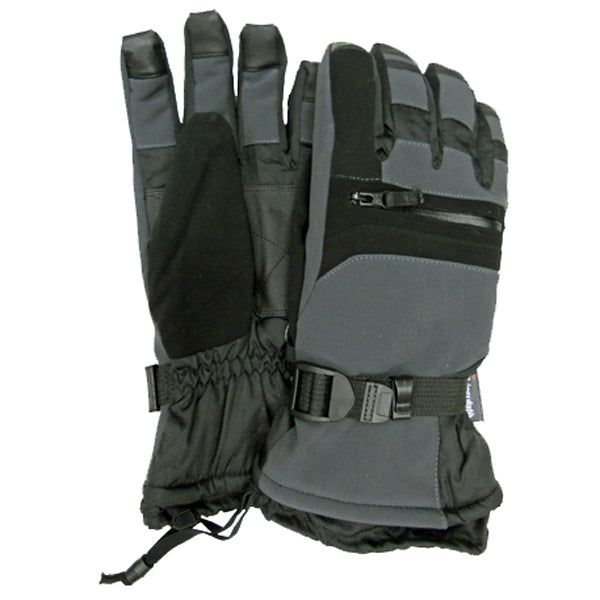 GRAND SIERRA® MENS RIPSTOP SOFTSHELL SNOWBOARD GLOVES