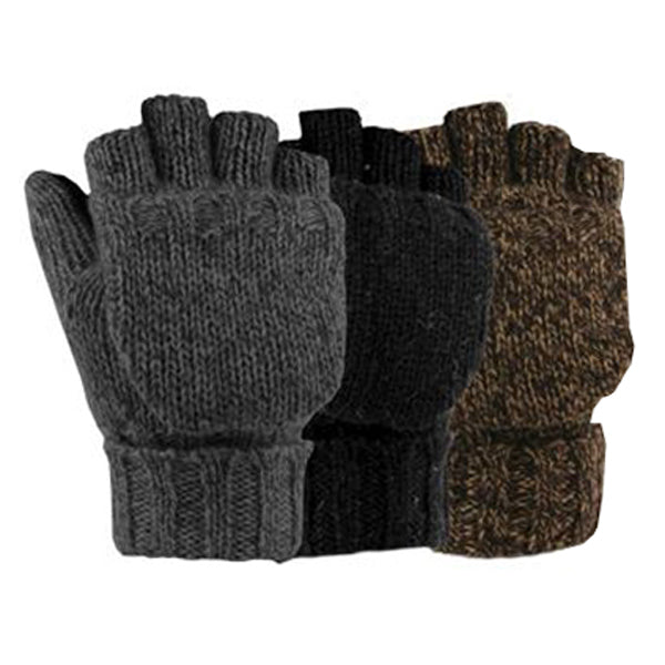 GRAND SIERRA RAGG WOOL FLIP-TOP GLOVES