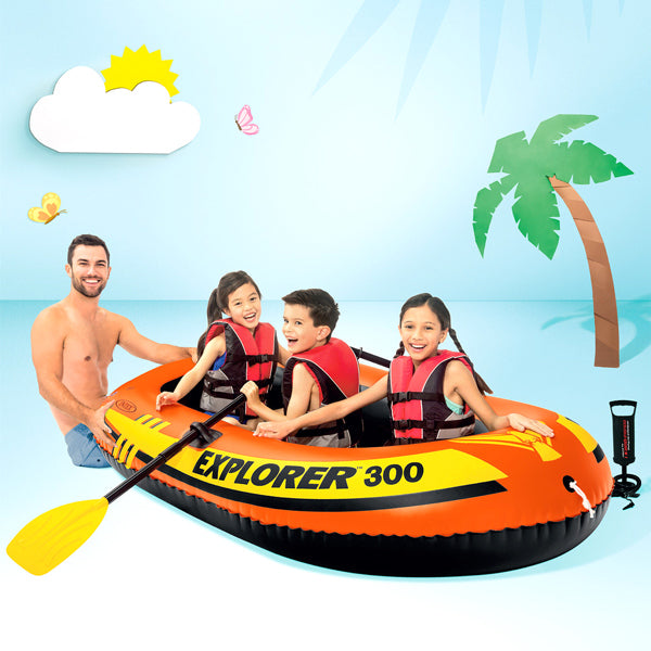 INTEX® EXPLORER™ 300 BOAT SET