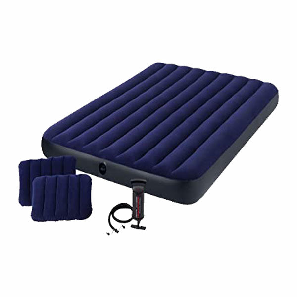 INTEX DURA-BEAM® QUEEN CLASSIC DOWNY AIR MATTRESS SET