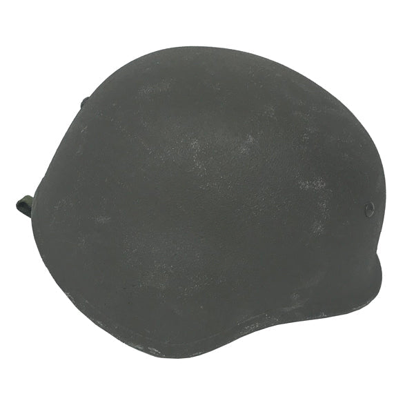 ITALIAN SURPLUS KEVLAR HELMET WITH WOODLAND COVER