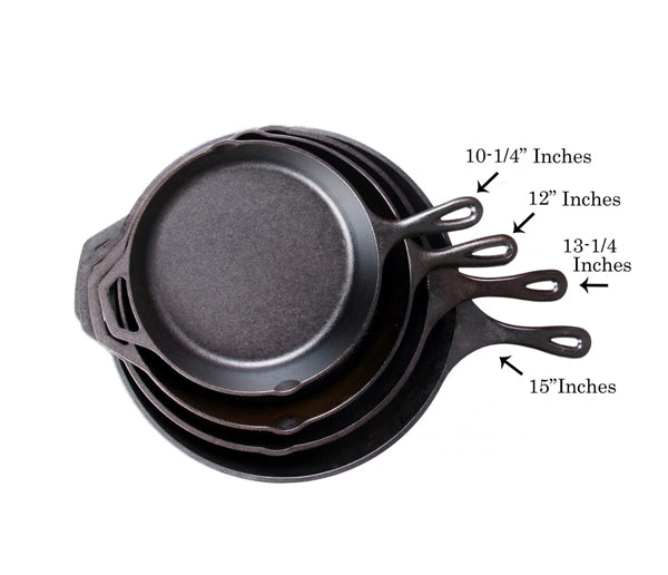LODGE SEASONED CAST IRON SKILLET