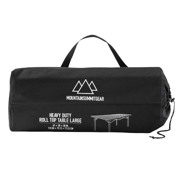 MOUNTAINSUMMTGEAR® HEAVY DUTY ROLL TOP TABLES