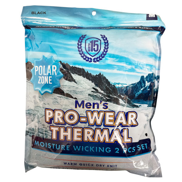 NORTH 15® MENS PRO-WEAR THERMAL 2 PCS SET