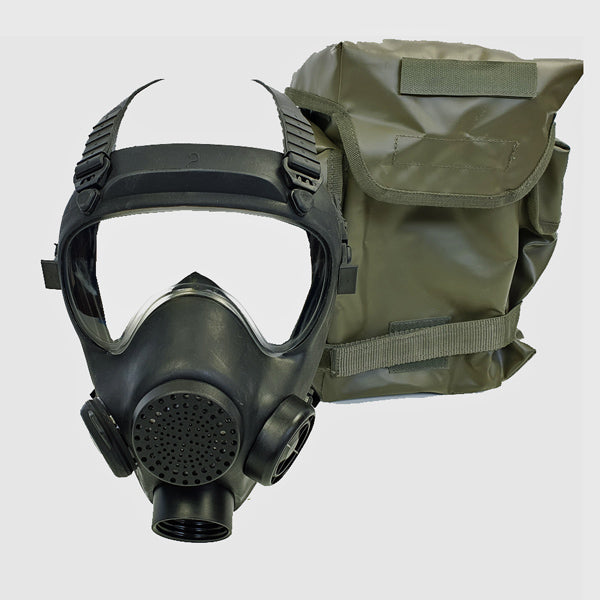POLISH SURPLUS GAS MASK MP5 WITH FILTER AND TRANSPORT BAG