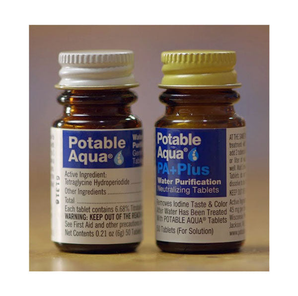 POTABLE WATER® WITH PA+PLUS WATER PURIFICATION TECHNOLOGY 1 AND 2