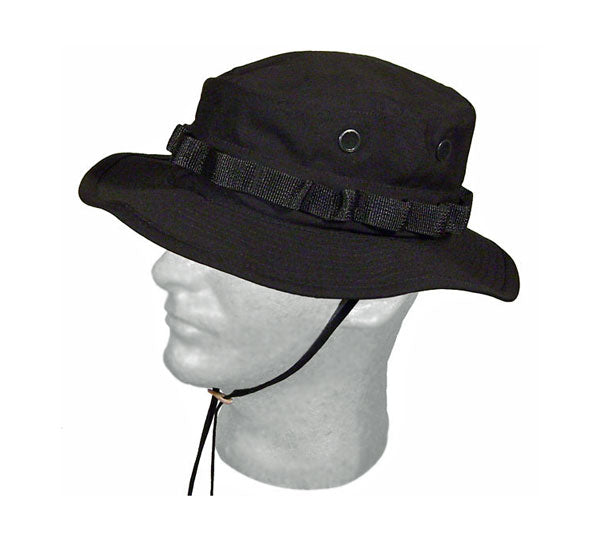PROPPER® BLACK RIPSTOP BOONIE HAT