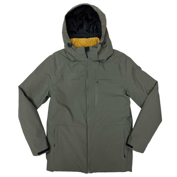 PULSE® ALTITUDE OLIVE JACKET WITH MUSTARD LINER