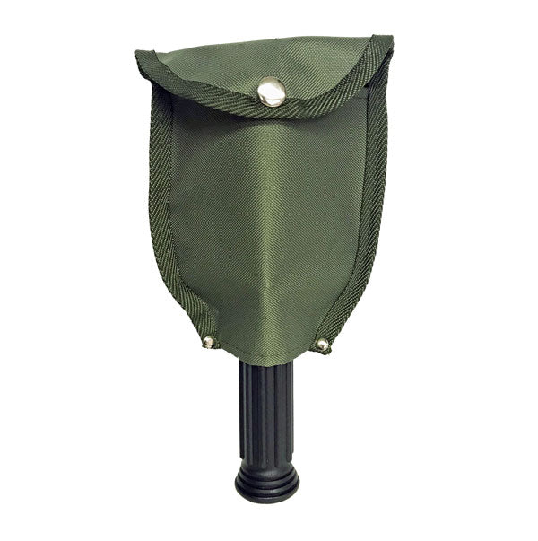 ROTHCO ORANGE MINI FOLDING PICK AND SHOVEL WITH COVER