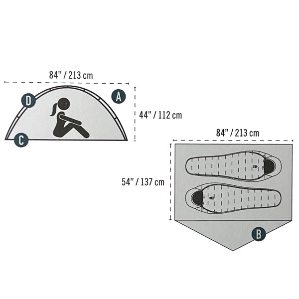 SIERRA DESIGNS TABERNASH 2 TENT