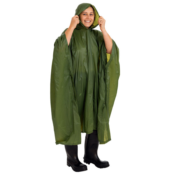 STANSPORT® VINYL HOODED PONCHO