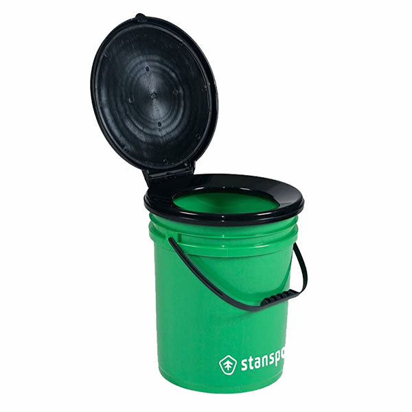 STANSPORT® BUCKET-STYLE PORTABLE TOILET