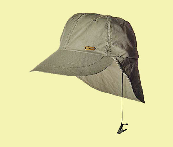 STETSON® NO FLY ZONE™ FLAP SHIELD KHAKI CAP