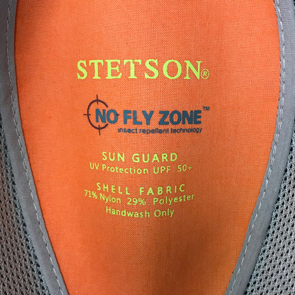 STETSON® MENS NO FLY ZONE INSECT SHIELD MESH SAFARI HAT
