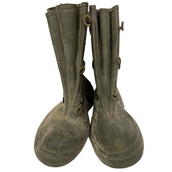 US SURPLUS GI 3 BUCKLE RUBBER OVERSHOES