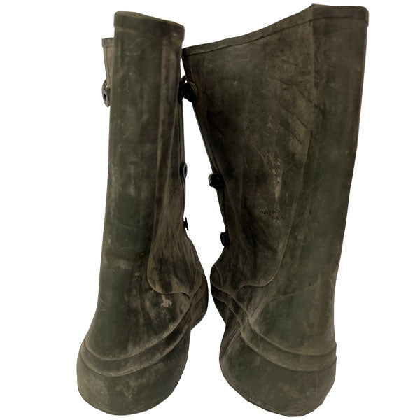 US SURPLUS GI 3 BUCKLE RUBBER OVERSHOES