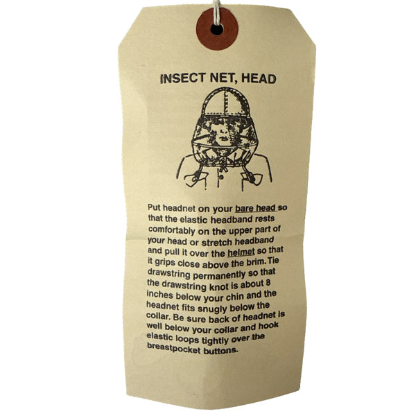 US MILITARY SURPLUS MOSQUITO HEAD NET