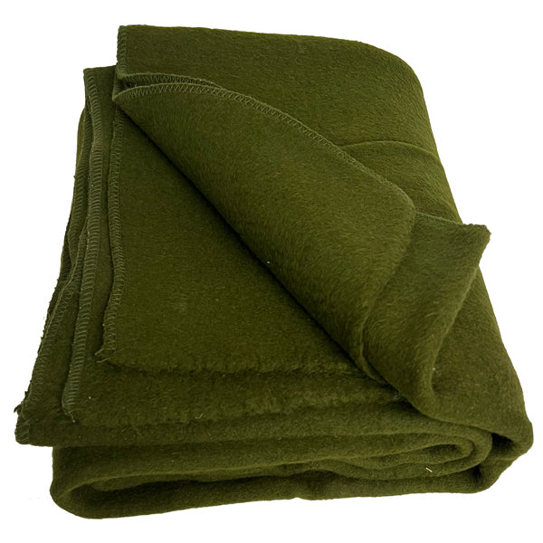 SURPLUS 80% WOOL OD PACIFIC RIM ARMY BLANKET
