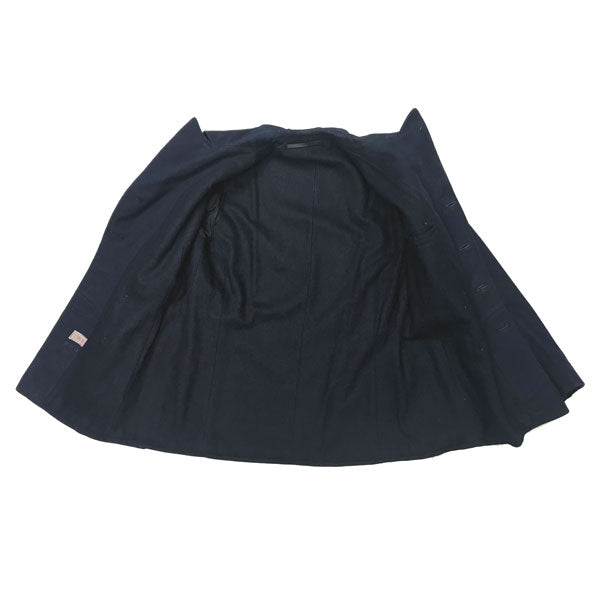 SWEDISH MILITARY SURPLUS NAVY WOOL COAT