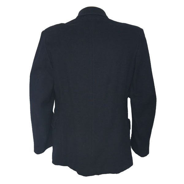 SWEDISH MILITARY SURPLUS NAVY WOOL COAT