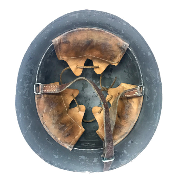 SWEDISH SURPLUS WWII ERA M21 HIGH TOP STEEL HELMET