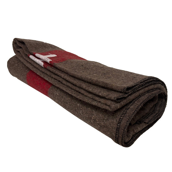 SWISS ARMY STYLE 70% WOOL BLANKET