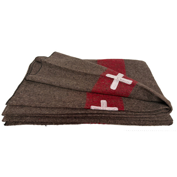 SWISS ARMY STYLE 70% WOOL BLANKET