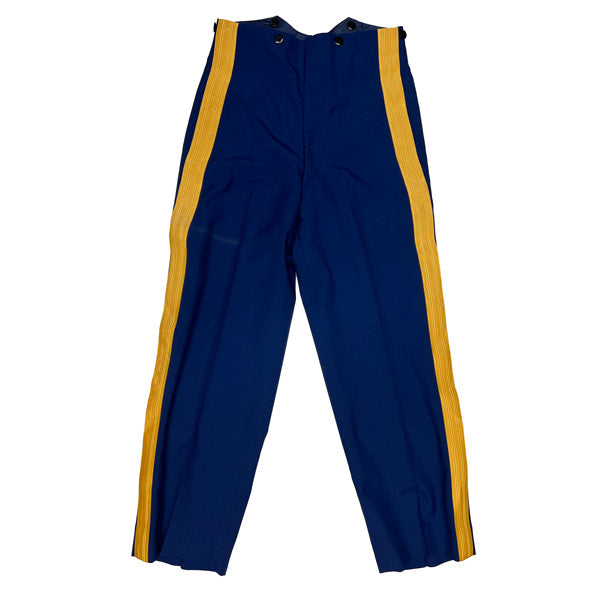 US ARMY MENS OFFICER ASU BLUE DRESS PANTS